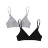 Varsbaby Women Cotton Soft Seamless Unlined Bralette Bras for Women,