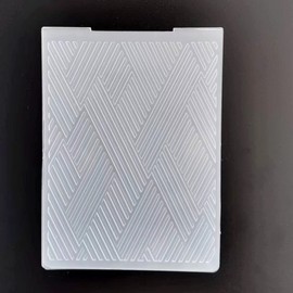 WooYangFun Grid Pattern Embossing Folder for Card Making Floral DIY Plastic Scrapbooking Photo Album Card Paper DIY Craft Decoration Template Mold