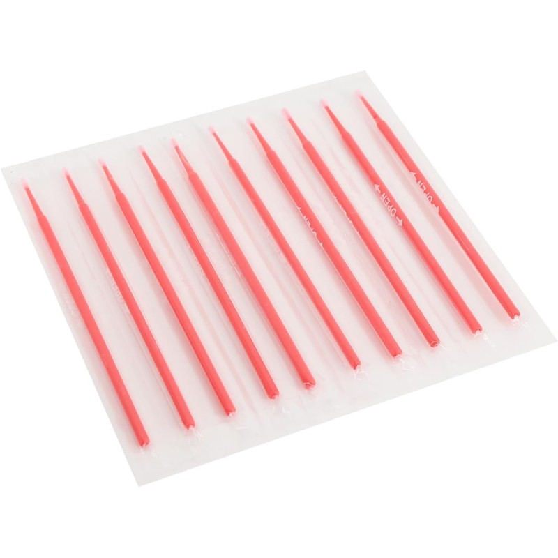 ZJchao Micro Hisopos de Punta Fina para Extensiones de Pestañas,