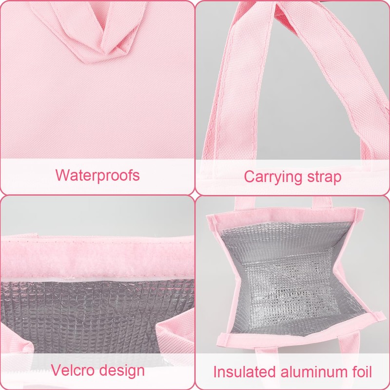 GLADFRESIT Lunch Bag - Insulated, Reusable Leakproof Thermal Lunch Box