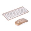 Slim 2.4GHz Wireless Keyboard and Mouse Kit for Desktop Laptop
