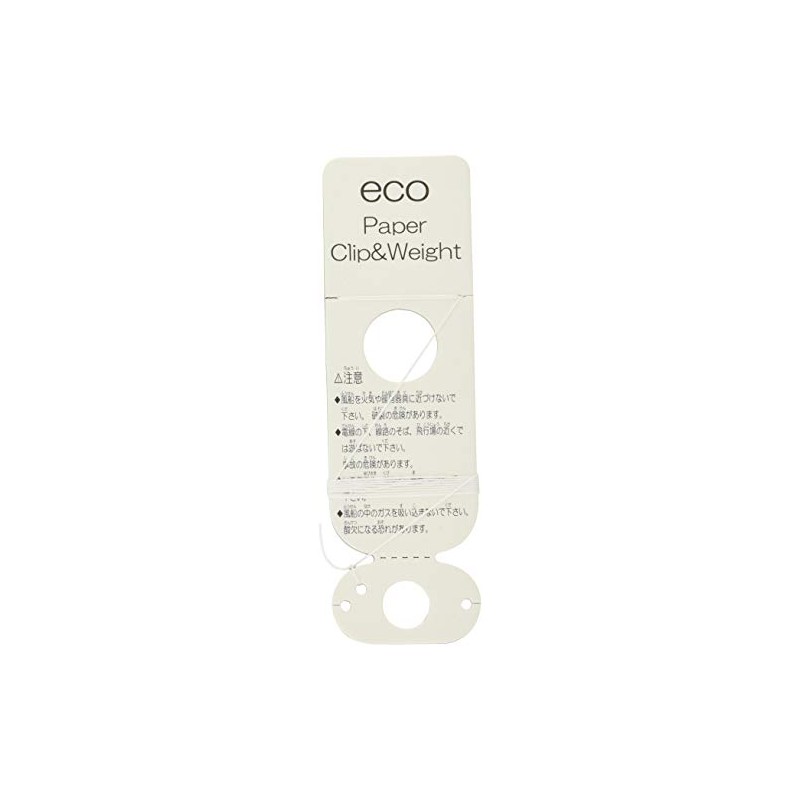 Eco Paper Clip & Weights (rubber-like 船用) Pack of 100 