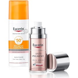 Kit Eucerin Anti-Pigment | Dual Serum + Protector Solar | Despigmentante 30ml