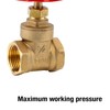 Gardena Sleeve Gate Valve with Internal Thread: Barrier Bolt with