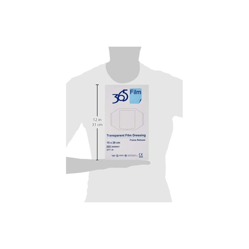 365 Healthcare 365 Transparent Film Dressing 15 x 20 cm