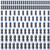 TAILONZ PNEUMATIC 50 pcs Straight Push Connectors Plastic Quick Release