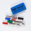 ANSIO Whiteboard Pens, Whiteboard Markers Set with Magnetic Eraser, White