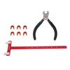 Bow String Nocking Points Pliers Set T Ruler Nocking Buckle