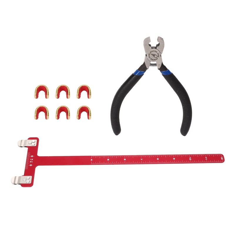 Bow String Nocking Points Pliers Set T Ruler Nocking Buckle