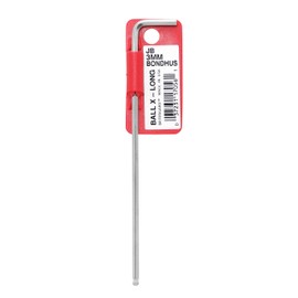 3.0mm BriteGuard Plated Ball End L-Wrench Tag & Barcoded