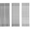 FOXBC 5 Inch Plain End Scroll Saw Blade Set, 36