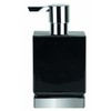 Spirella Roma Black/Silver Soap Dispenser