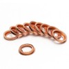 STRAIGHT Drain Washer for Nissan M12 11026-01M02 19-17006 10 Pieces
