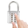 Socobeta Digital Padlock 10 Digit Combination Code with Dedicated Button
