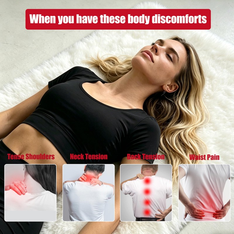 FAJAERNY Neck and Shoulder Relaxer, Cervical Traction Device for Neck