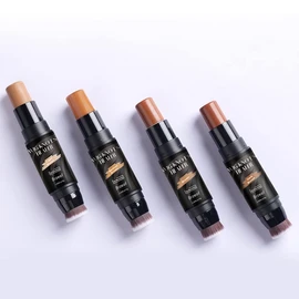Wig Lace Dyeing Stick with Applicator Brush, Light Brown