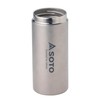 SOTO Titanium Water Bottle - Ultralight, Leak proof, Double-Wall Vacuum