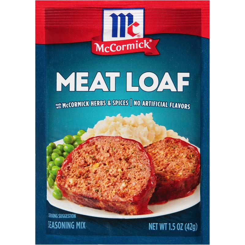 McCormick Meat Loaf Seasoning Mix, 1.5 oz (Pack of 12)