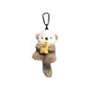 BRIWAD Cute Otter Plush Keychain Pendant Kawaii Bag Charm Lovely