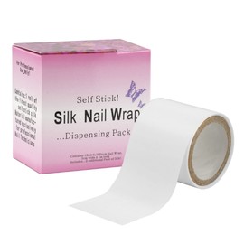 Health & Household Chrontier Silk Nail Wrap Instant Reinforce Repair Bandage Tape Protector Self Adhesive Easy Trimmerable for UV Gel Acrylic Nail Art Extension Fiberglass Professional Manicures Tool