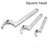 GOZAR Chrome Vanadium Adjustable Hook Wrench C Wrench 19-51mm 32-76mm