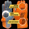 Color Crush Batting Gloves (Youth XL, Orange)