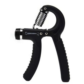 DOETYD Hand Grip Strengthener Forearm Strengthener Grip Strength Trainer, Adjustable Resistance 11-132Lbs (5-60kg) Finger Exerciser Black