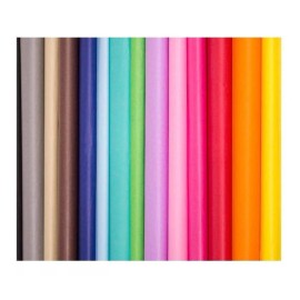 Papel Lustre 36 Pliegos De Papel Lustre 50cm X 70cm, Colores A Elegir