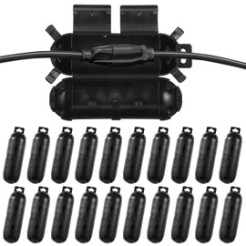 20 PCS Outdoor Extension Cord Covers, IP44 Waterproof Outdoor Plug Safety Cover, Weatherproof Socket Protector Outlet Cover, Electrical Connection Box for Power Tools, Holiday Decor Lights