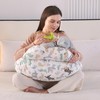 BABYLIAN Nursing Pillow for Breastfeeding,Ergonomic Baby Feeding Pillows with Removable
