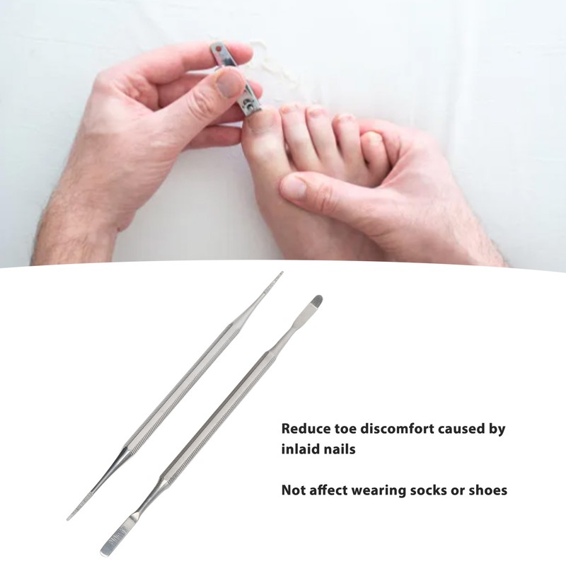 10pcs 13mm Ingrown Toenail Corrector Stainless Steel Ingrown Toe Wire
