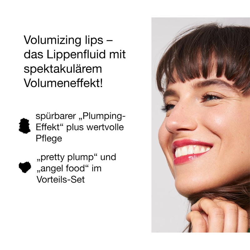 EVOBEAUTÉ evolips Vorteils-Set Volumizing Lips "pretty plump" + "angel food"