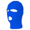 TOP HEADWEAR 3 Hole Face Ski Mask, Royal