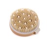 Dry Brushing Body Brush with Soft Grip Natural Boar Bristles