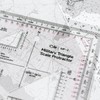 CYA Military Map Protractor Coordinate Scale Map for Land Navigation,