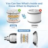 MakeFit Filtered Shower Head - High Pressure Shower Head with
