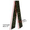 sourcing map Women's Skinny Scarf Thin Long Neck Scarf Fashion