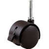 Shepherd Hardware 9406 2-Inch Office Chair Caster, Twin Wheel with
