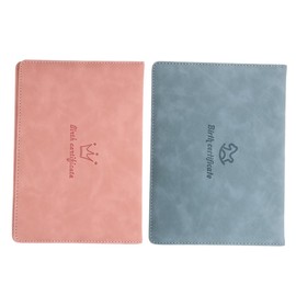 SHINEOFI 2pcs Birth Certificate Cover Protection Sleeve for Birth Certificate Holder for Birth Certificate Document Cover Case for Certificate Birth Certificate Protector Folder