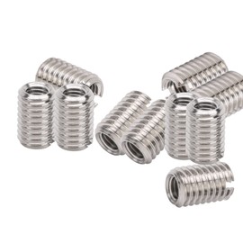 BORDSTRACT Reducing Nut with Male Thread, 10 Pieces M5 x 0.8 M8 x 1.25-15 mm Stainless Steel Thread Reducing Nut Mounting Hardware