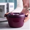 Tupperware Microwave Rice Cooker Purple Large 3L or 12 cup