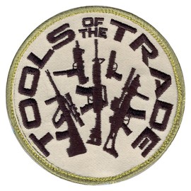 Rothco Tools of The Trade Patch with Hook Back