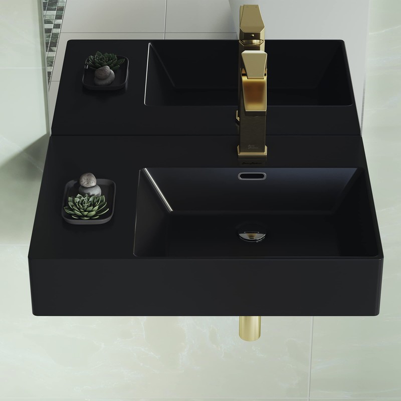 St. Tropez 24 x 18 Ceramic Wall Hung Sink with