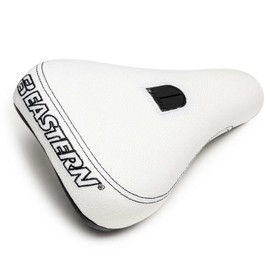Eastern Bikes Pivotal Mounting Style Bicycle Seat (Nylon, White)