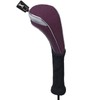 Andux 4pcs/Set Nylon Golf Wood Club Head Covers 460cc Driver