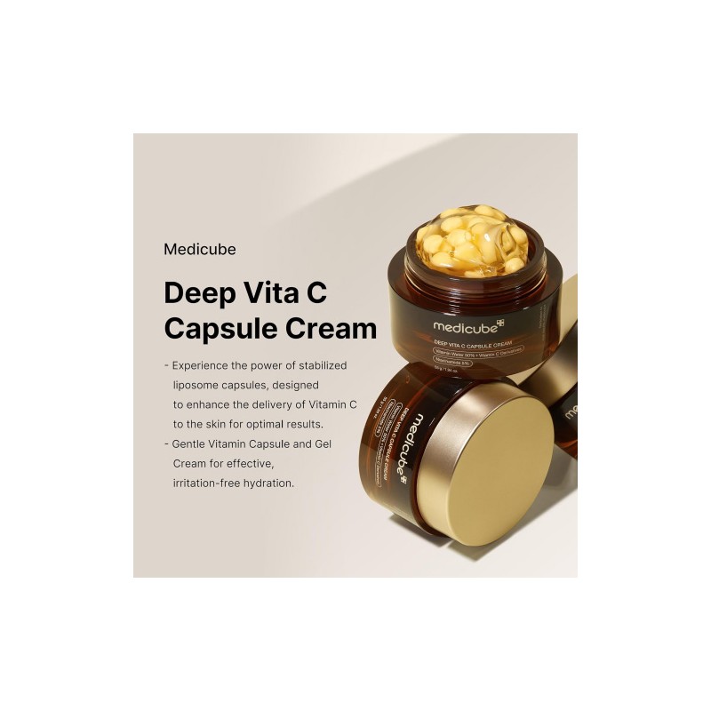 MEDICUBE [MEDICUBE]Deep Vita C Capsule Cream 55g