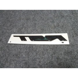 OEM BLACK RST EMBLEM FOR LATE MODEL TAHOE/SUBURBAN REAR GATE. NEW GM OEM