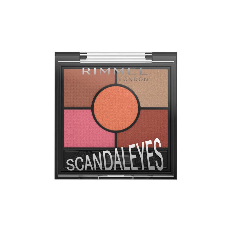 Rimmel Scandal'Eyes 5 Pan Eye Shadow 04 Burgundy Pink