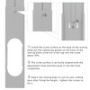 Portable Air Conditioner Window Vent Kit with 5.9” Diameter Hose,