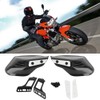 Knuckle Guard, Motorcycle Handlebar Protector, Dustproof, Rainproof, Protects Handles, Mounting